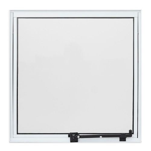 Maxim-ar Vidro Boreal sem Grade Alumínio Branco 60x60cm