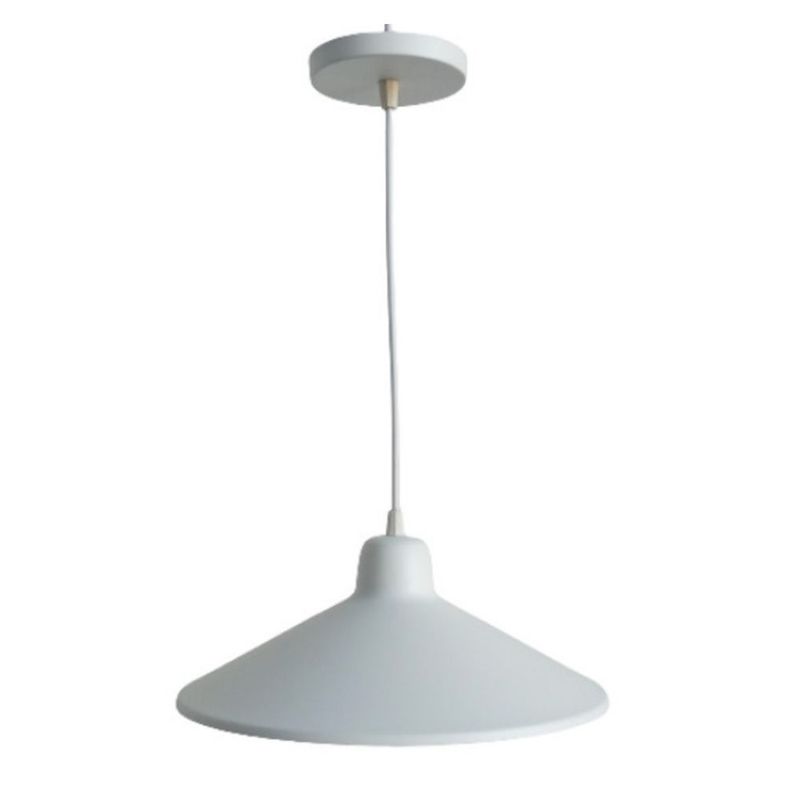 Pendente-Chapeu-Chines-em-Aluminio-Branco-para-1-Lampada-E27
