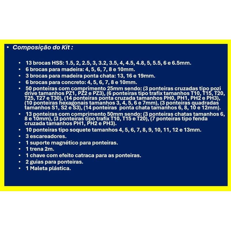 Kit-de-Brocas-e-Ponteiros-Com-110-Pecas-Tramontina