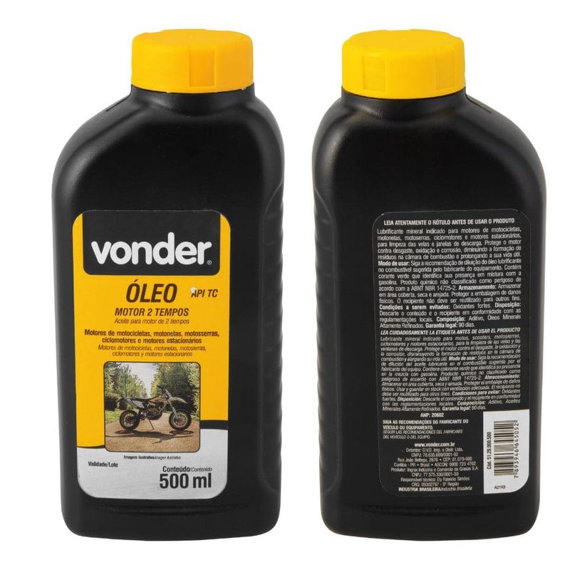 Oleo-para-Motor-2-Tempos--Mineral--VD-DT-500ml-Vonder