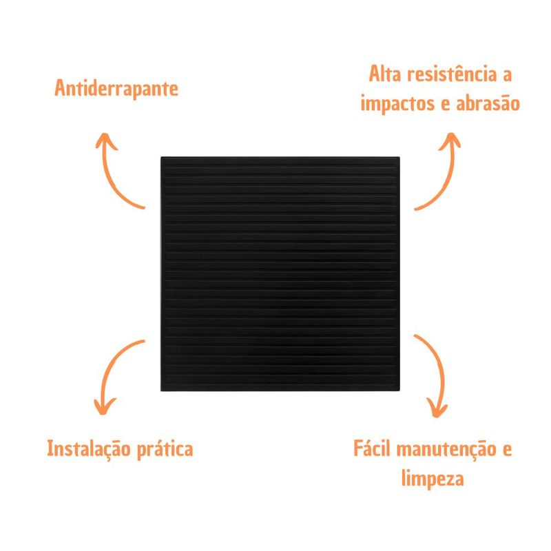 Piso-Emborrachado-Canelado-Preto-4mm-50x50cm