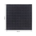 Piso-Emborrachado-Botao-Light-Preto-3mm-50x50cm