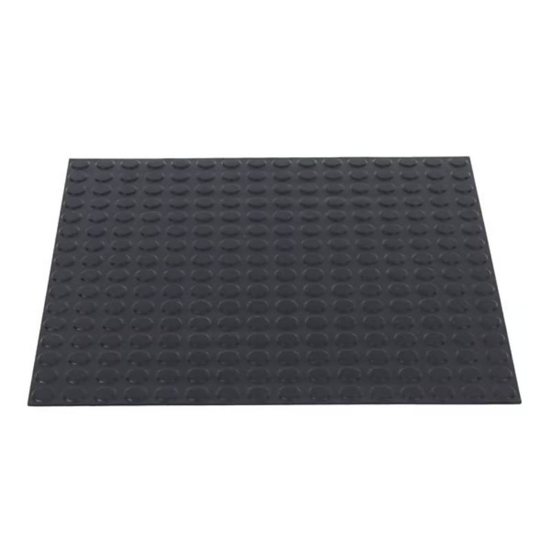 Piso-Emborrachado-Botao-Light-Preto-3mm-50x50cm