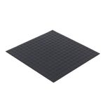 Piso-Emborrachado-Botao-Light-Preto-3mm-50x50cm
