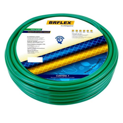 Kit Mangueira POP com Esguicho e Conector 20m Verde BRFlex