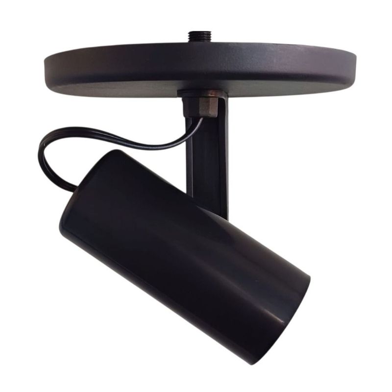 Spot-de-Sobrepor-Tubo-Preto-para-1-lampada-E27