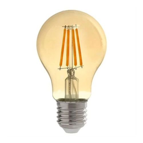Lâmpada de LED Filamento Bulbo A60 4W E27 360 Lúmens Luz Âmbar