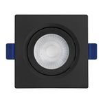 Spot-de-Led-de-Embutir-Quadrado-Preto-Eco-5W-350-Lumens-Luz-Branca