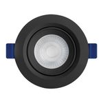 Spot-de-Led-de-Embutir-Redondo-Preto-Eco-5W-350-Lumens-Luz-Amarela