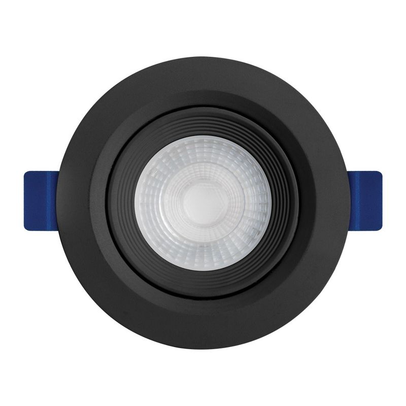 Spot-de-Led-de-Embutir-Redondo-Preto-Eco-5W-350-Lumens-Luz-Amarela