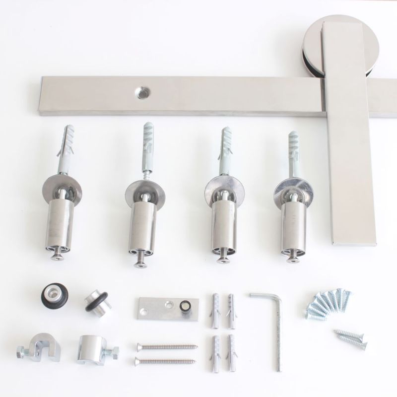 Kit-para-Porta-de-Correr-de-Madeira-Ate-50Kg-2m-Inox-Polido