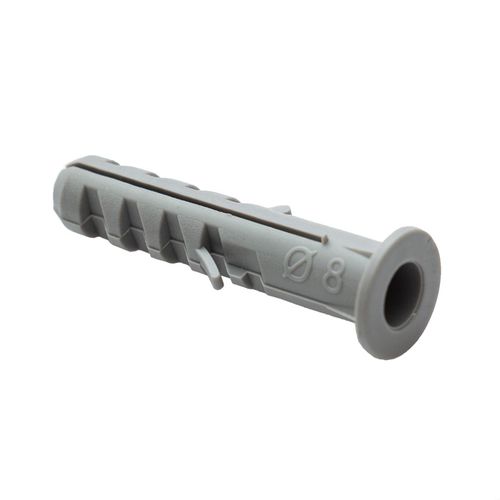 Bucha Nylon com Aba 8mm 100 Unidades