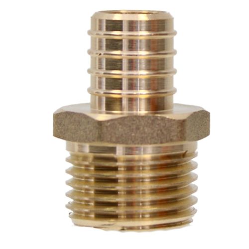 Conector Macho Fixo Metálico Pex 20mm x 3/4" Astra