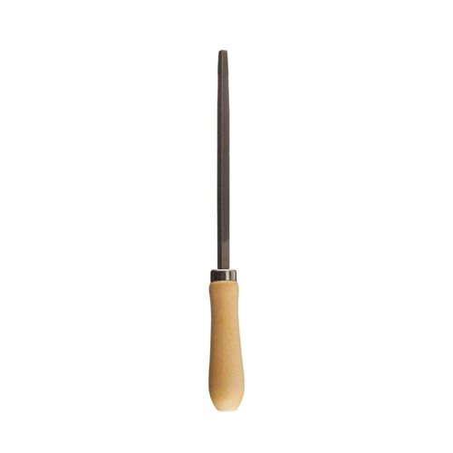 Lima Triangular 6" com Cabo de Madeira 15cm MTX