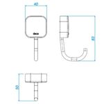 Kit-Acessorios-para-Fixar-Inox-Pix-com-5-pecas-Cromado