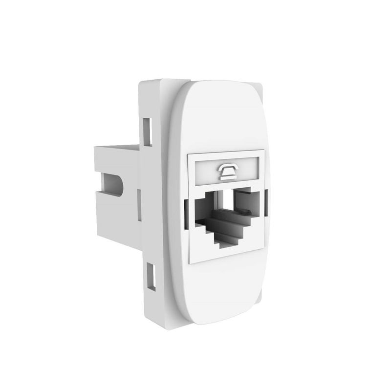 Modulo-Tomada-para-Telefone-RJ11-4-Fios-Branca-Gracia