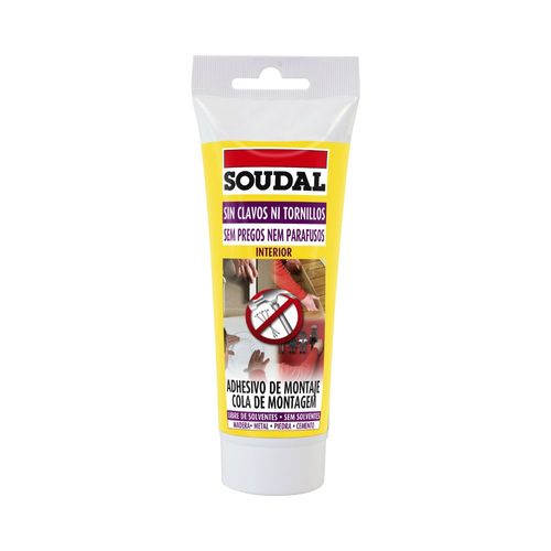 Adesivo de Montagem Fixa sem Prego Branco 100g Soudal