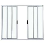 Janela-de-Correr-4-Folhas-sem-Grade-Aluminio-Branco-120x200cm