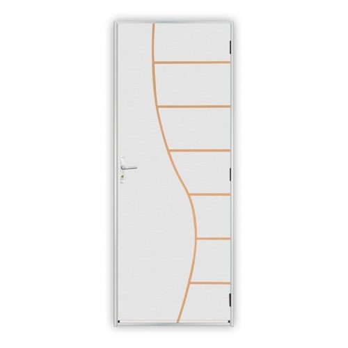 Kit Porta Frisada Colméia Cantareira Ecomadeira Branco Direito 212x85