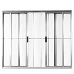 Janela-de-Correr-4-Folhas-com-Grade-Aluminio-Brilhante-100x200cm