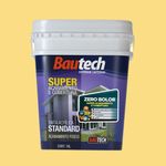 Tinta-Standard-Acrilica-Fosco-Zero-Bolor-Amarelo-Canario-18L-Bautech