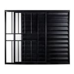 Veneziana-3-Folhas-com-Grade-Aluminio-Preto-100x120cm