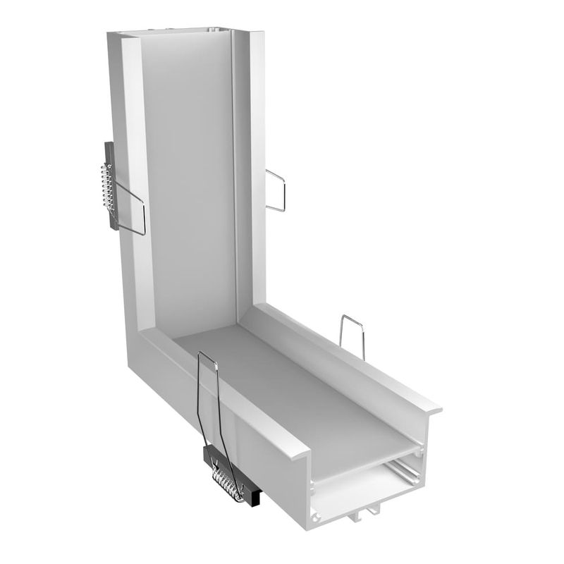 Joelho-Embutir-Perfil-50mm-Teto-Parede-em-Aluminio-Branco