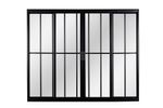 Janela-de-Correr-4-Folhas-com-Grade-Aluminio-Preto-120x150cm