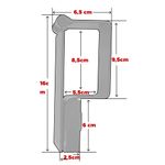 Porta-Cadeado-para-Portao-N°5-91x56mm-Cadeados-de-30mm-Preto