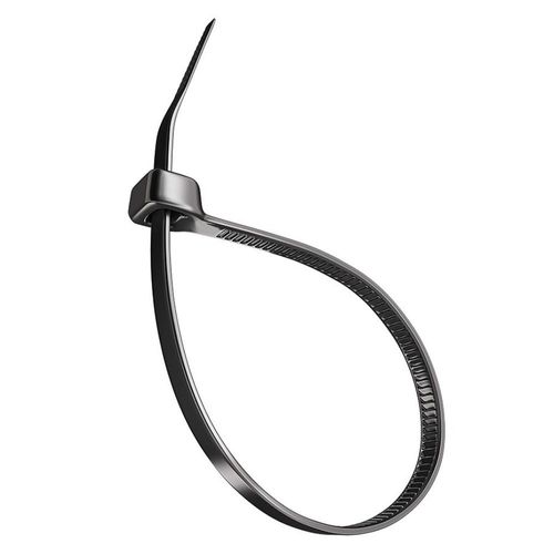 Abraçadeira Nylon 200x4,5mm Preta Sforplast 100 Peças