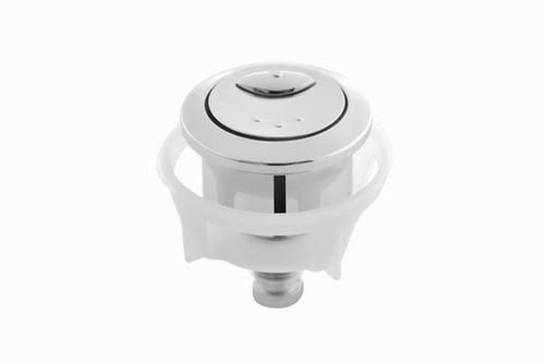 Botão Acionador Frontal Duplo para Caixa Acoplada Superior Dual Astra