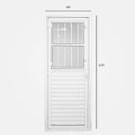 Porta-Postigo-Vidro-Boreal-Aluminio-Branco-Direito-210x80cm