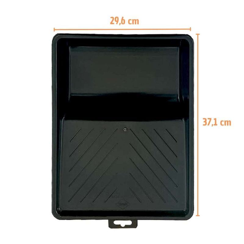 Bandeja-Grande-para-Pintura-2823-Preta-23cm-Compel