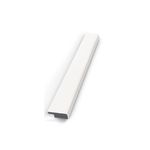 Perfil-para-Painel-Ripado-Superior-Poliestireno-Branco-27x285cm