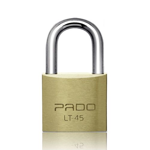Cadeado Flow Pack 45mm com 02 chaves Latão