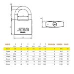 Cadeado-Haste-Curta-E-coat-40mm-Zamac-Latonado