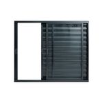 Veneziana-3-Folhas-sem-Grade--Aluminio-Preto-100x120cm