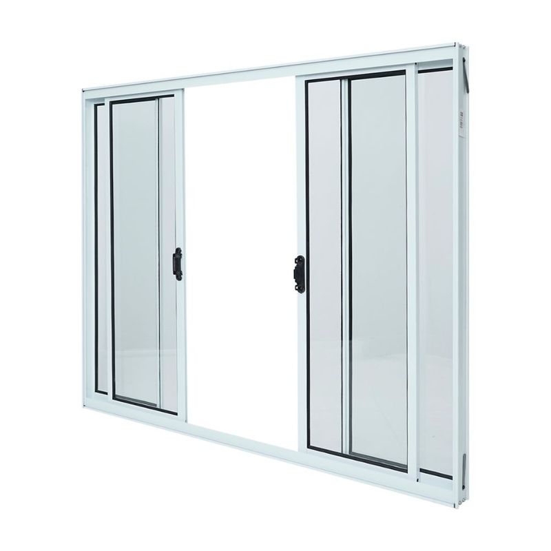 Janela-de-Correr-4-Folhas-sem-Grade-Aluminio-Branco-120x150cm