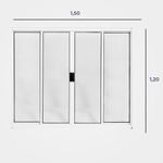 Janela-de-Correr-4-Folhas-sem-Grade-Aluminio-Branco-120x150cm