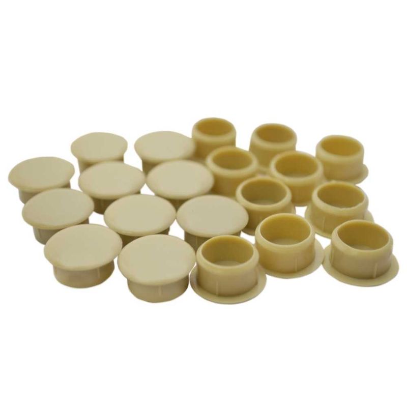 Tapa-Furo-Plastico-10mm-Marfim-20-Pecas