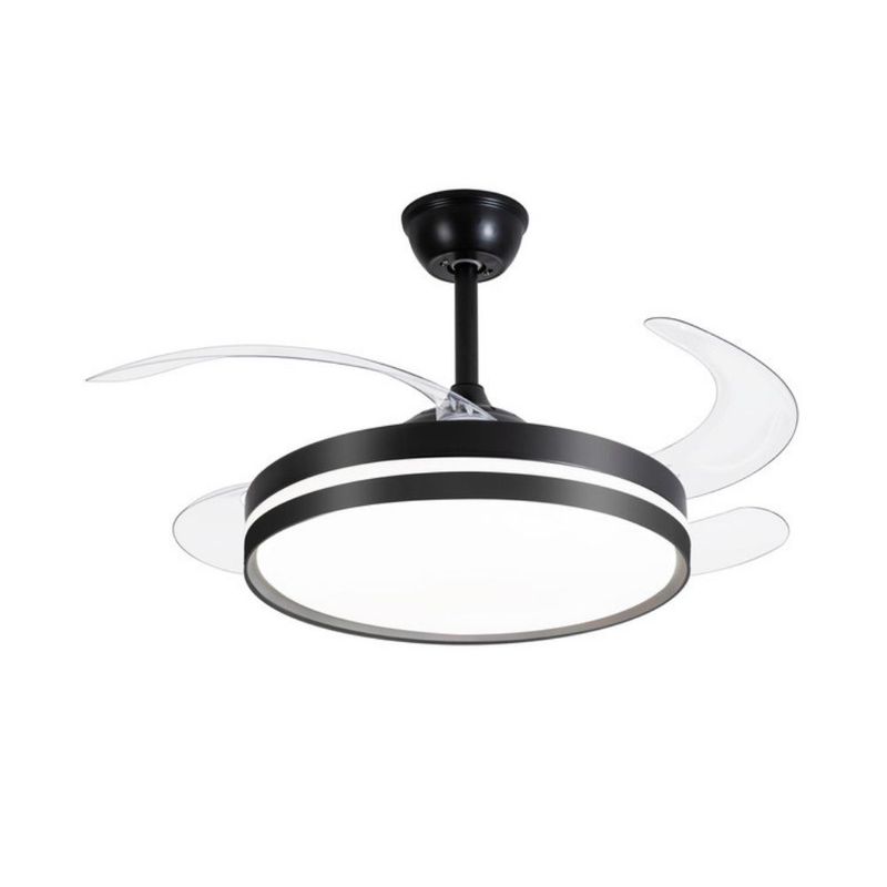Ventilador-de-Teto-Retratil-Isis-Preto-LED-Controle-Remoto-Bivolt