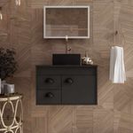 Kit-Gabinete-para-Banheiro-Betel-Trama-Preto-51cm