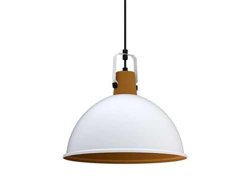 Pendente Factory M em Alumínio Branco para 1 Lâmpada E27