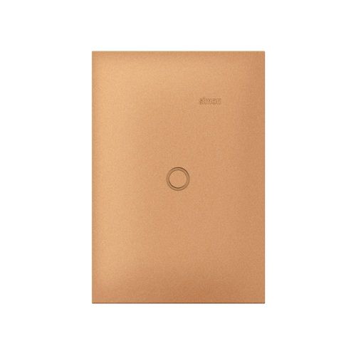Placa Cega 4x2 sem Suporte Rosé Gold Simon 35