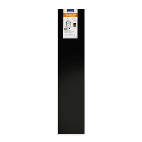 Prateleira MDP Preto Com Suporte Invisível 120x25cm