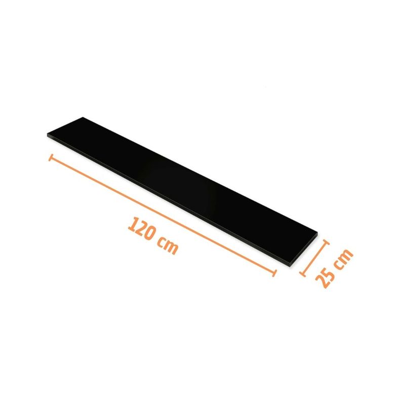 Prateleira-MDP-Preto-120x25x15cm