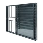 Veneziana-3-Folhas-com-Grade-Aluminio-Preto-100x120cm