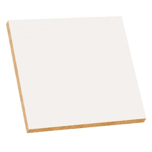 Painel MDF 2 Faces Branco Texturizado Leo Madeiras