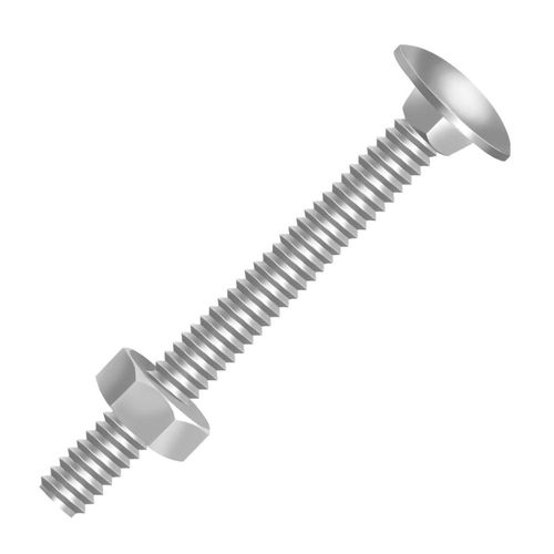 Parafuso Francês com Porca Sextavada 5/16x2" 200 peças