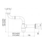 Sifao-Copo-Rigido-Cruzado-para-Pia-de-Cozinha-Metal-1.1-2--Esteves